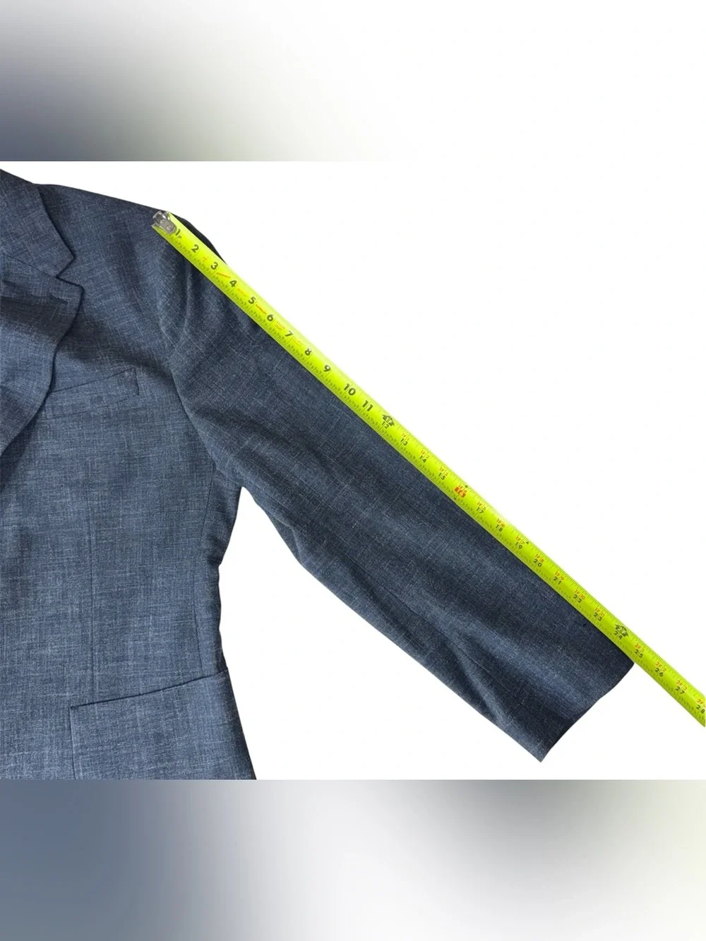 Banana Republic Men’s 42R Blue Slim Stretch Cotton Blazer Jacket Sport Coat